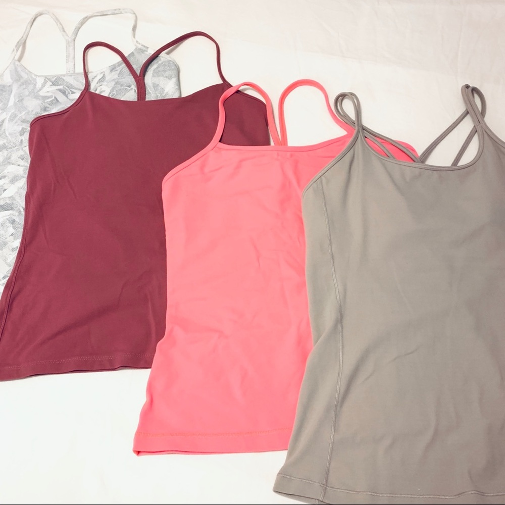 LULULEMON Bundle 4 Power-Y Tanks